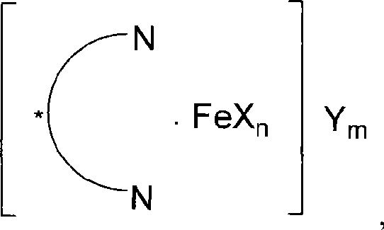 Novel chiral iron complex, and preparation and use thereof