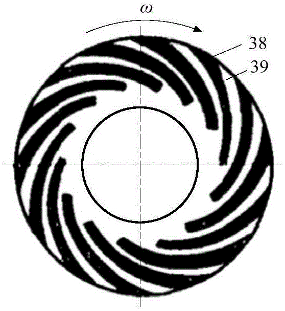 Oppositely-rotating shaft-less rim-driven propeller