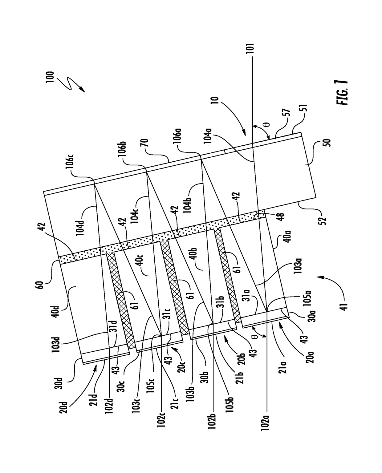 MUX/DEMUX comprising capillary filter block and methods of producing the same