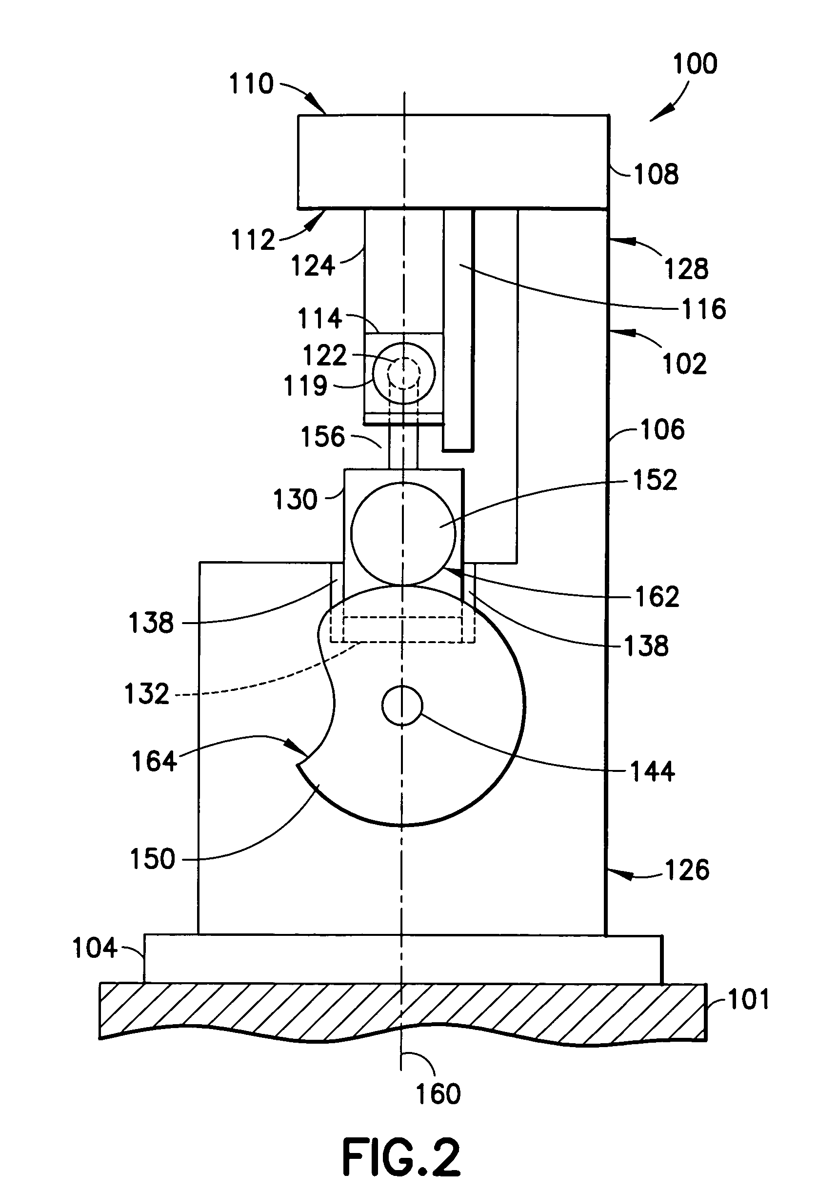 Bend-straightening machine with vertically movable table