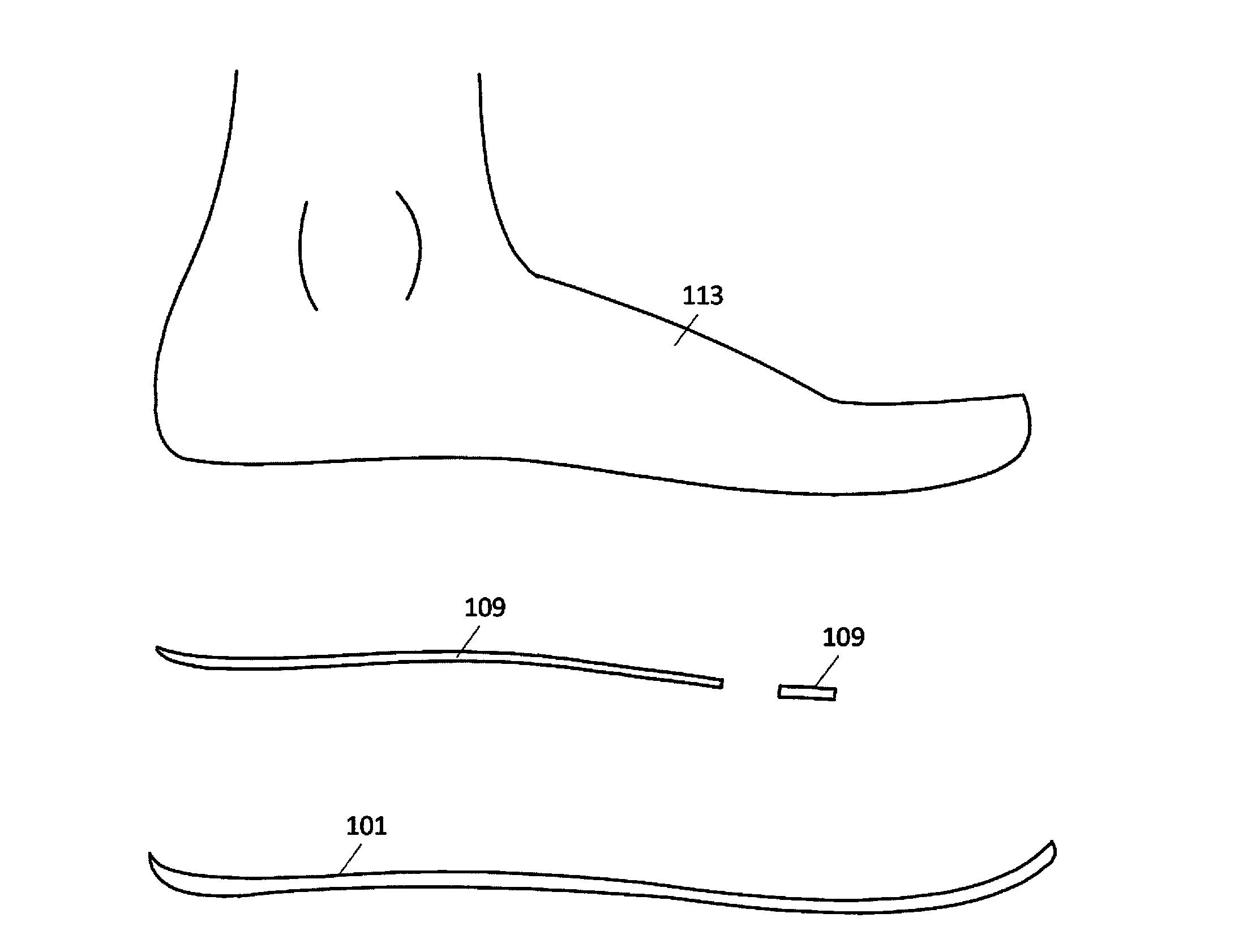 Adhesive footwear and devices