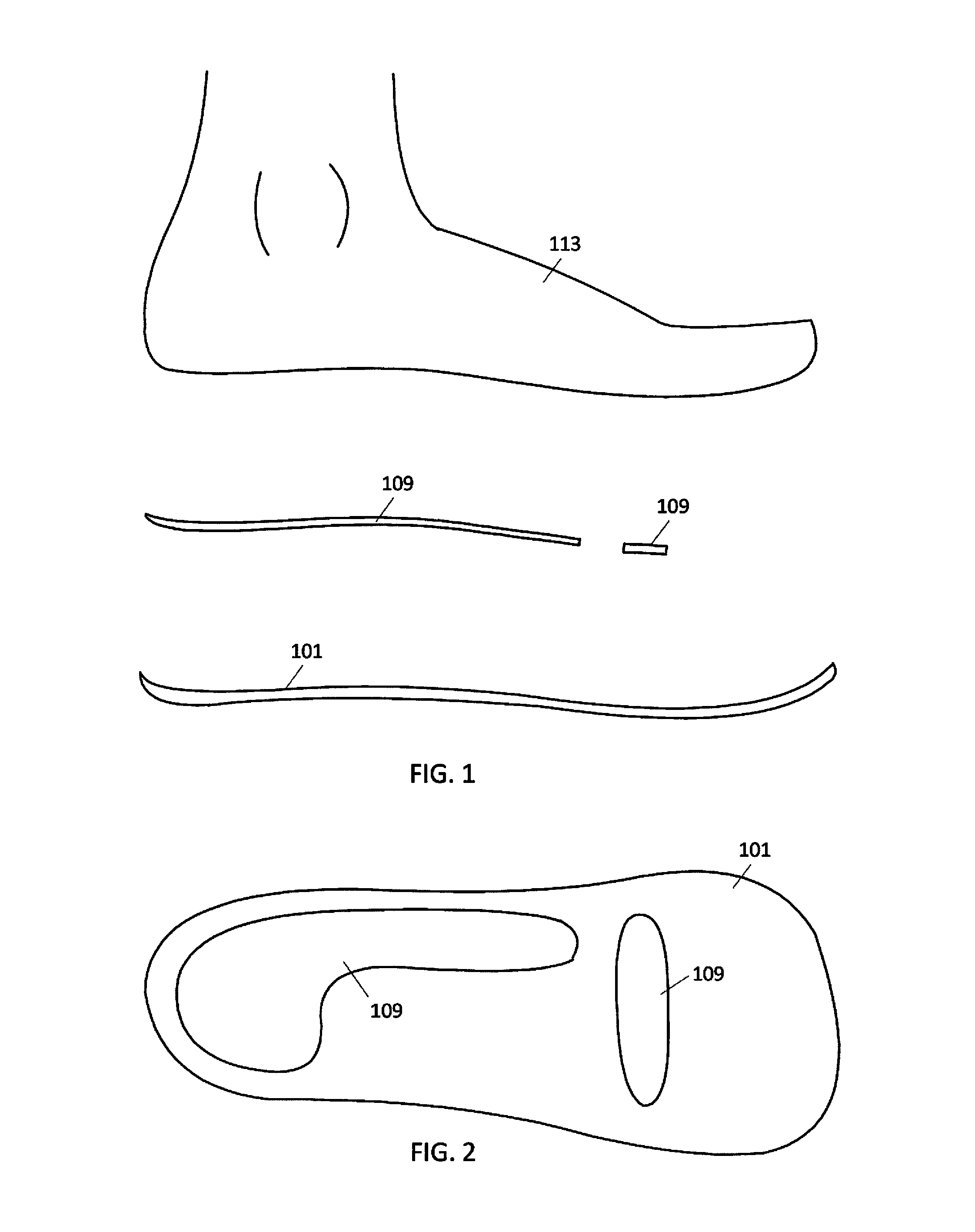 Adhesive footwear and devices