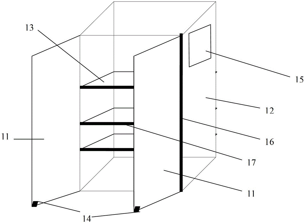 A low-cost and large-capacity media resource cabinet automatic retrieval system and retrieval method