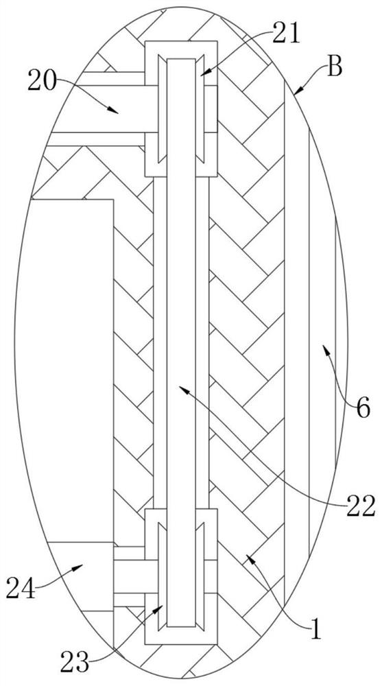 A design structure of drainage system for landscape garden