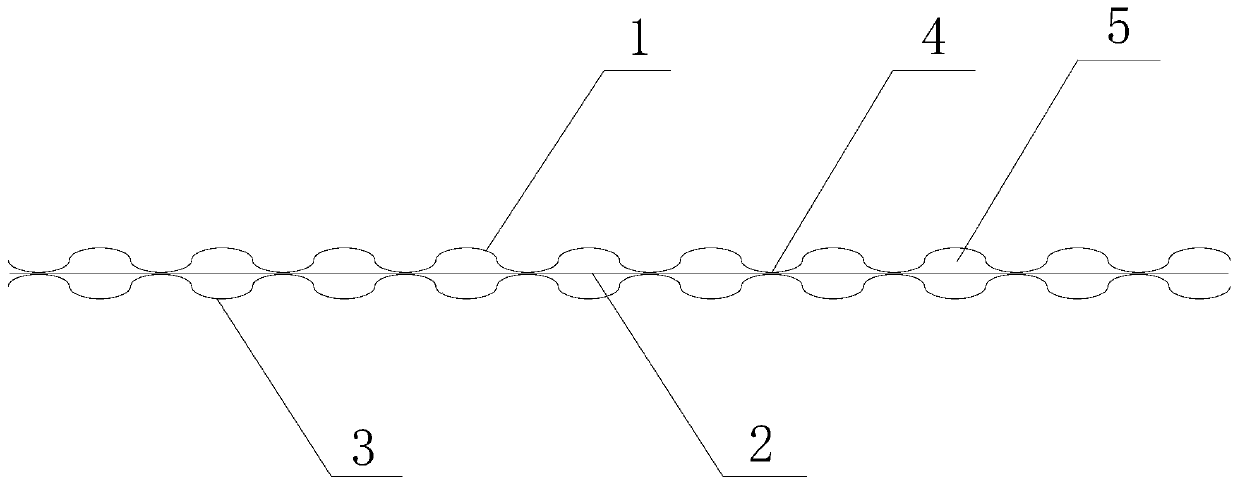 Composite elastic sheet and manufacturing method and manufacturing equipment thereof