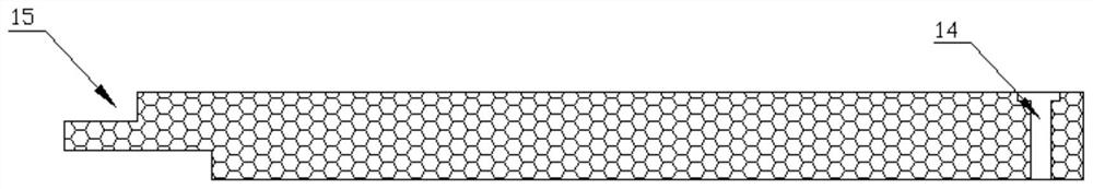 Foamed aluminum sound insulation wall and construction method thereof