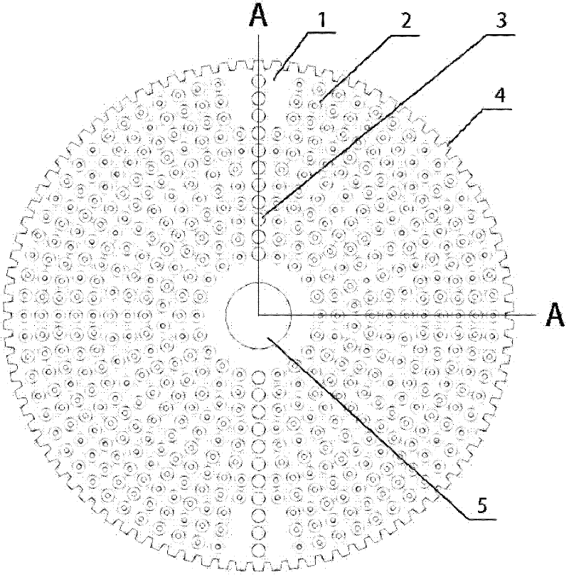 Disk-type sample storage unit