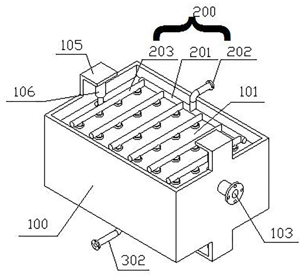 Ultrafiltration membrane sewage treatment equipment based on non-compact filter element