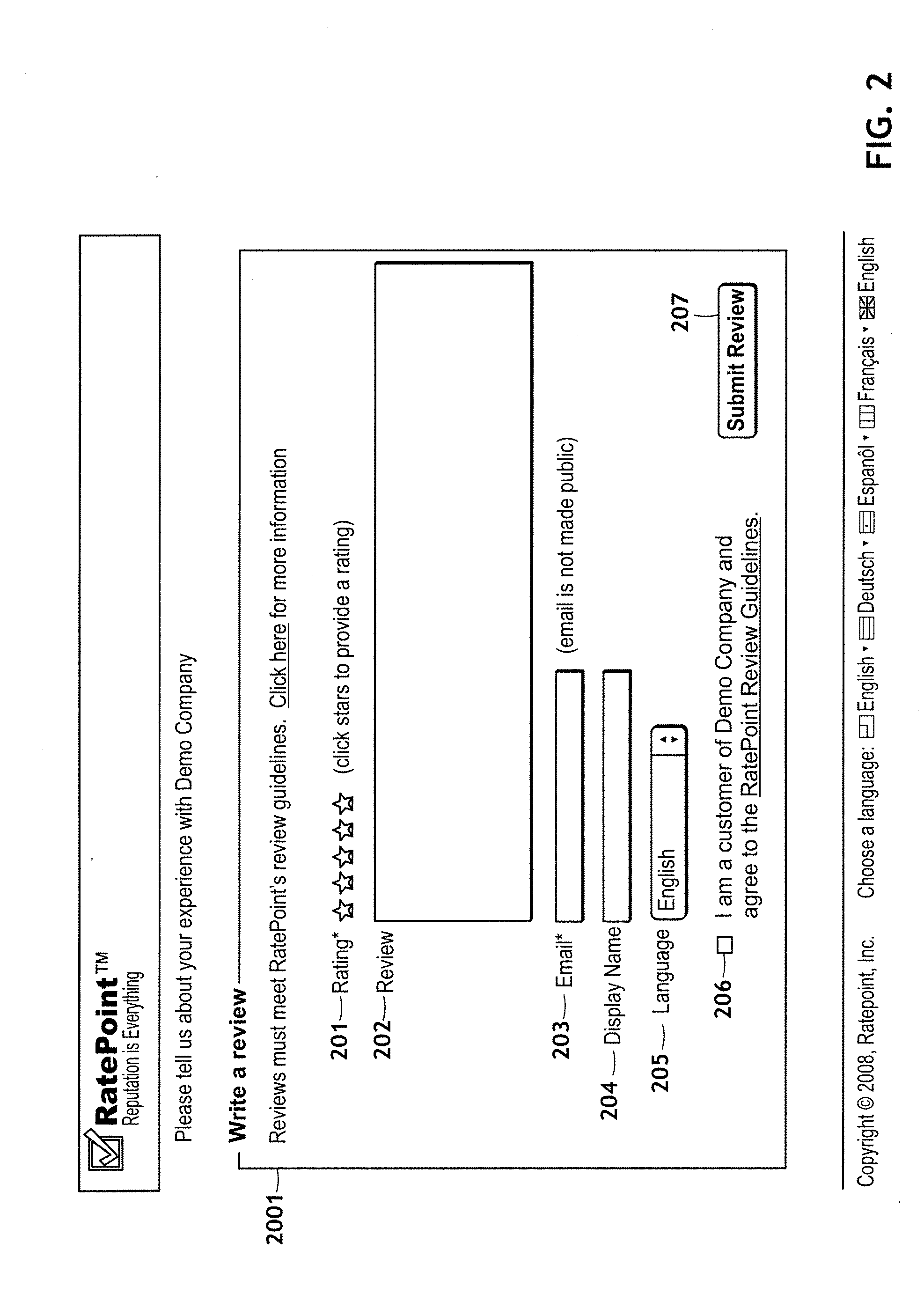 System and method for collecting bonafide reviews of ratable objects