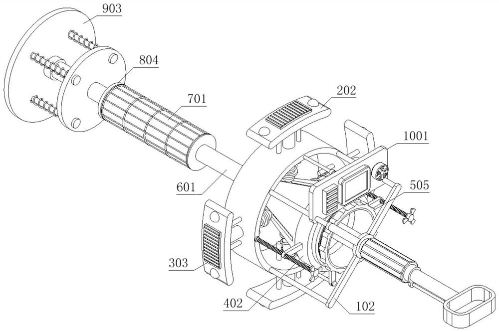 Permanent magnet magnetic field detection device based on different temperature environments