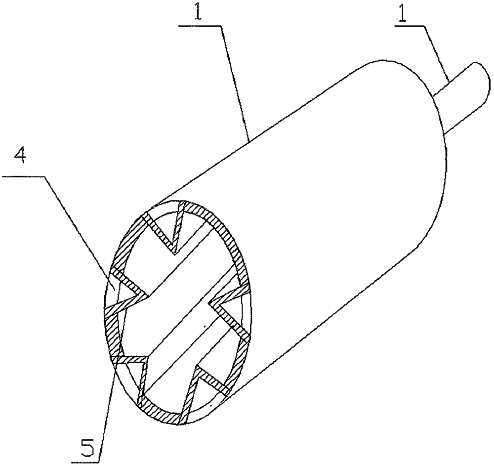 Concave internal and external dual-heating efficient reaction kettle for pyrolysis of waste tyre, waste plastics and domestic electronic waste