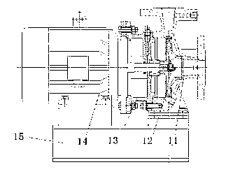 Novel direct-connected single-stage pump