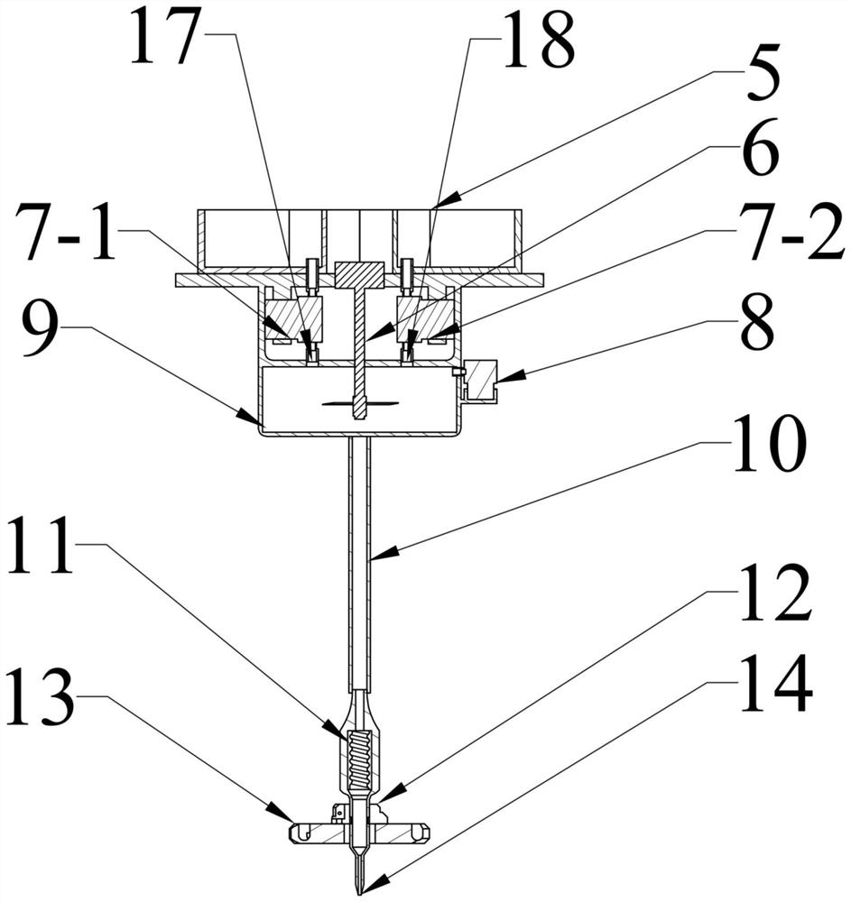 4D printing device and method for bionic functional structure