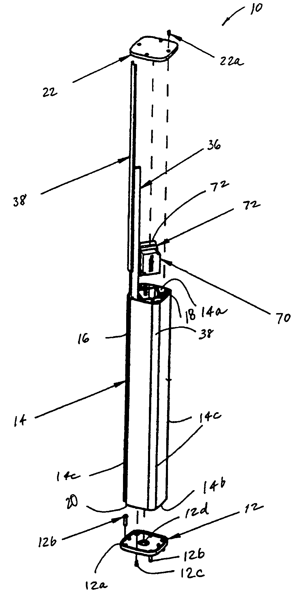 Extruded lighted assembly