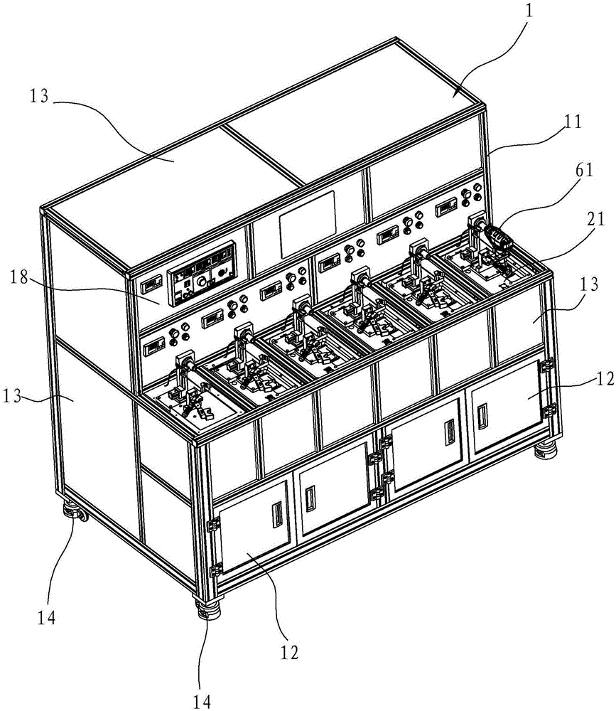 Motor performance testing equipment and testing method thereof