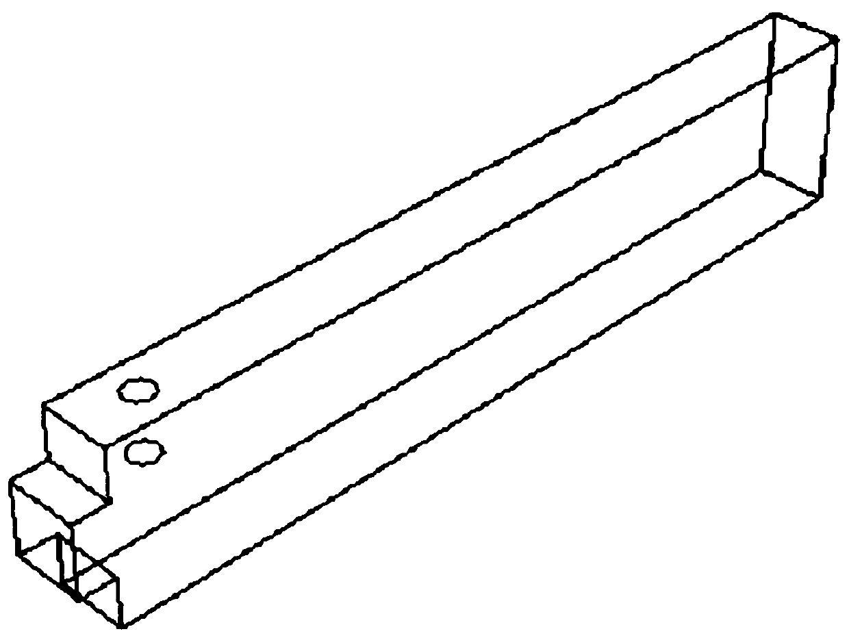 An assembled beam-column joint mortise and tenon connection structure