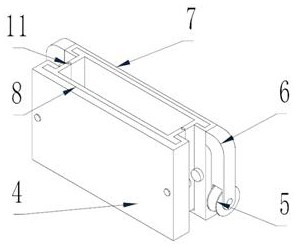 Civil engineering concrete viscosity detection device convenient to clean and maintain