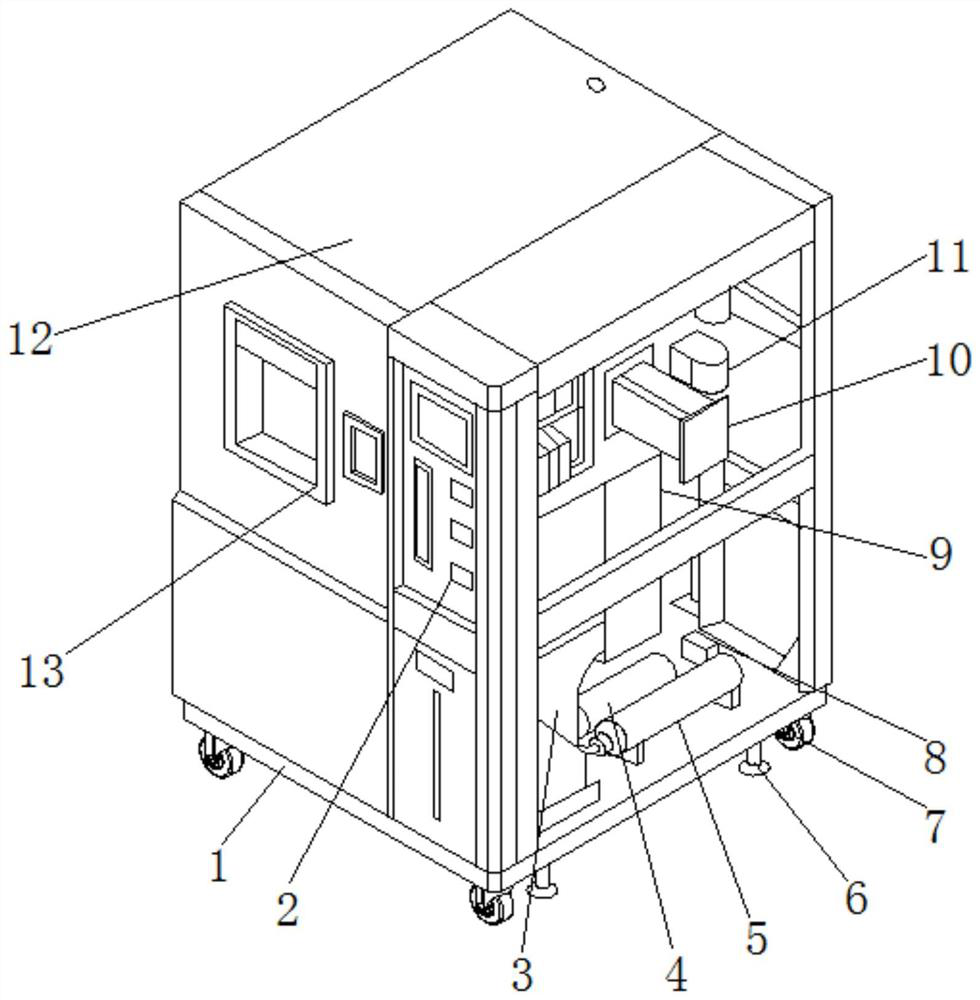 Constant temperature and moisture test box