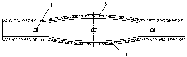 Flexible explosion-proof joint box and production method thereof