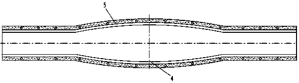 Flexible explosion-proof joint box and production method thereof