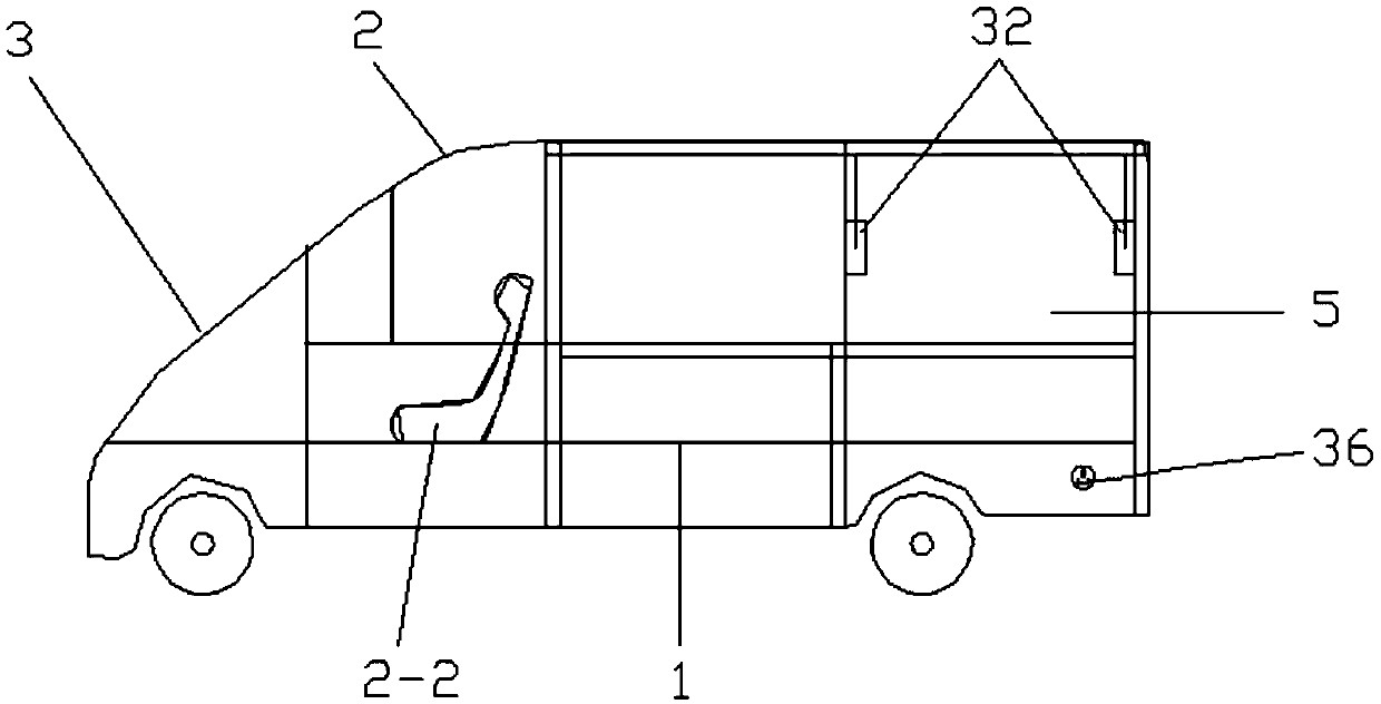 New-energy intelligent multifunctional conversion car and control method