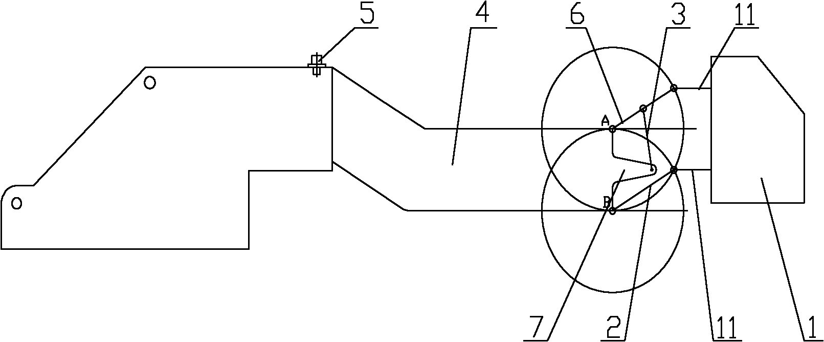 Control cabin modified gear and engineering machine