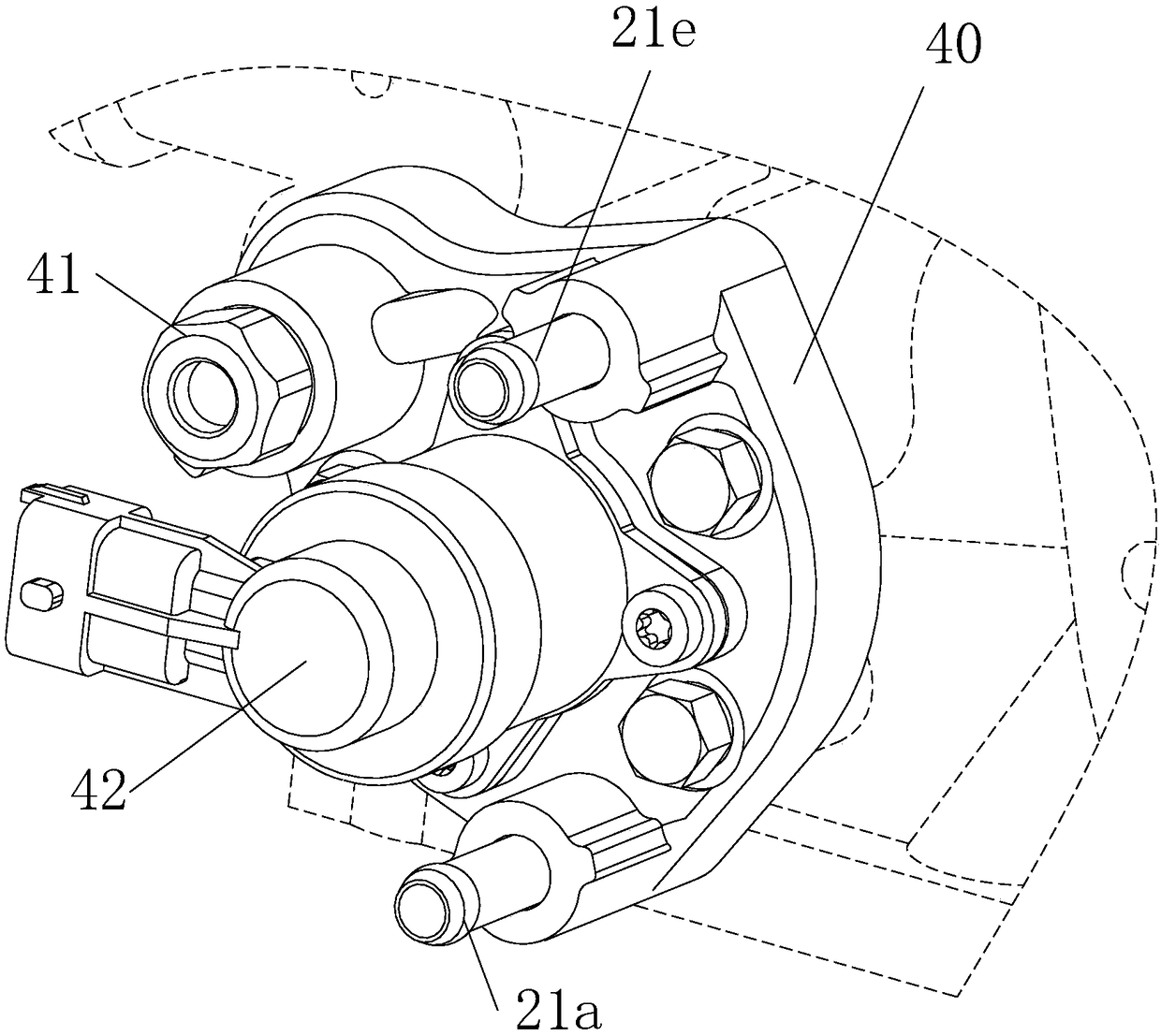 Electronically controlled low pressure fuel gauge for internal combustion engines