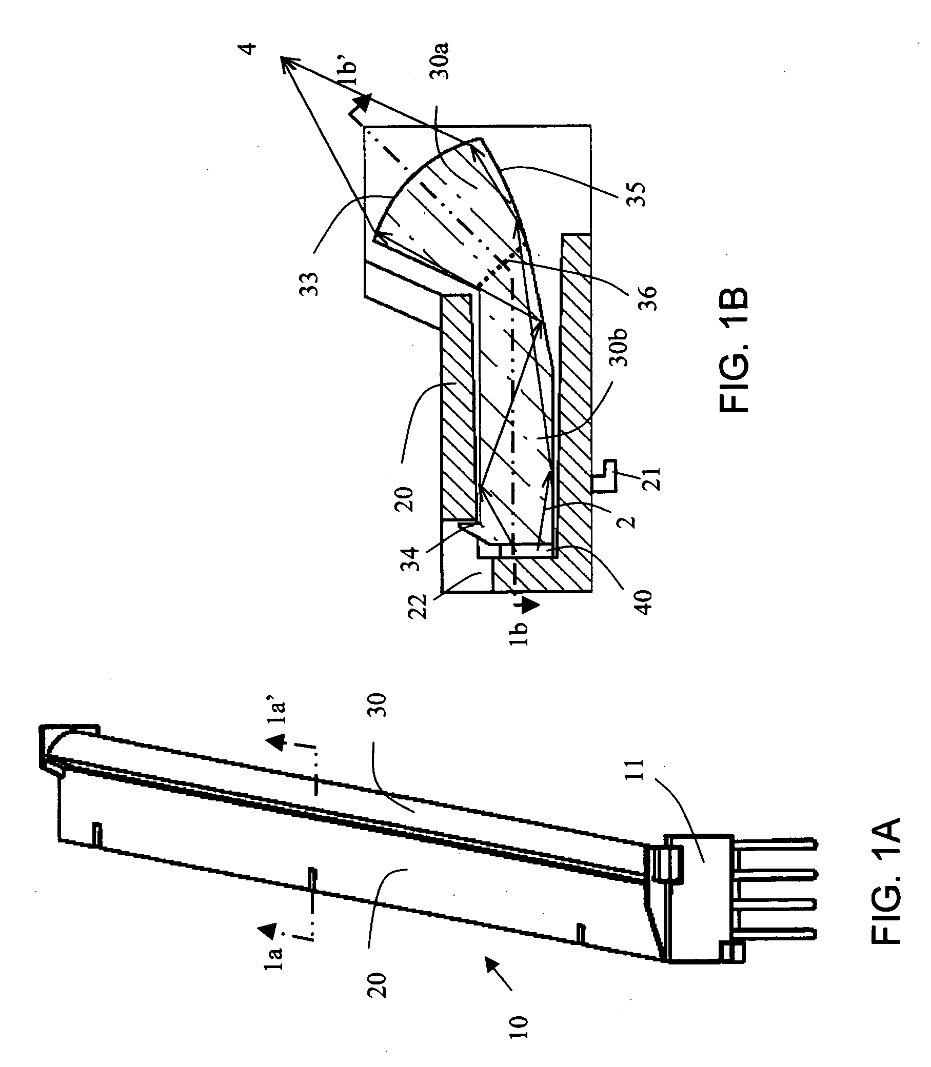 Illumination apparatus providing longitudinal illumination