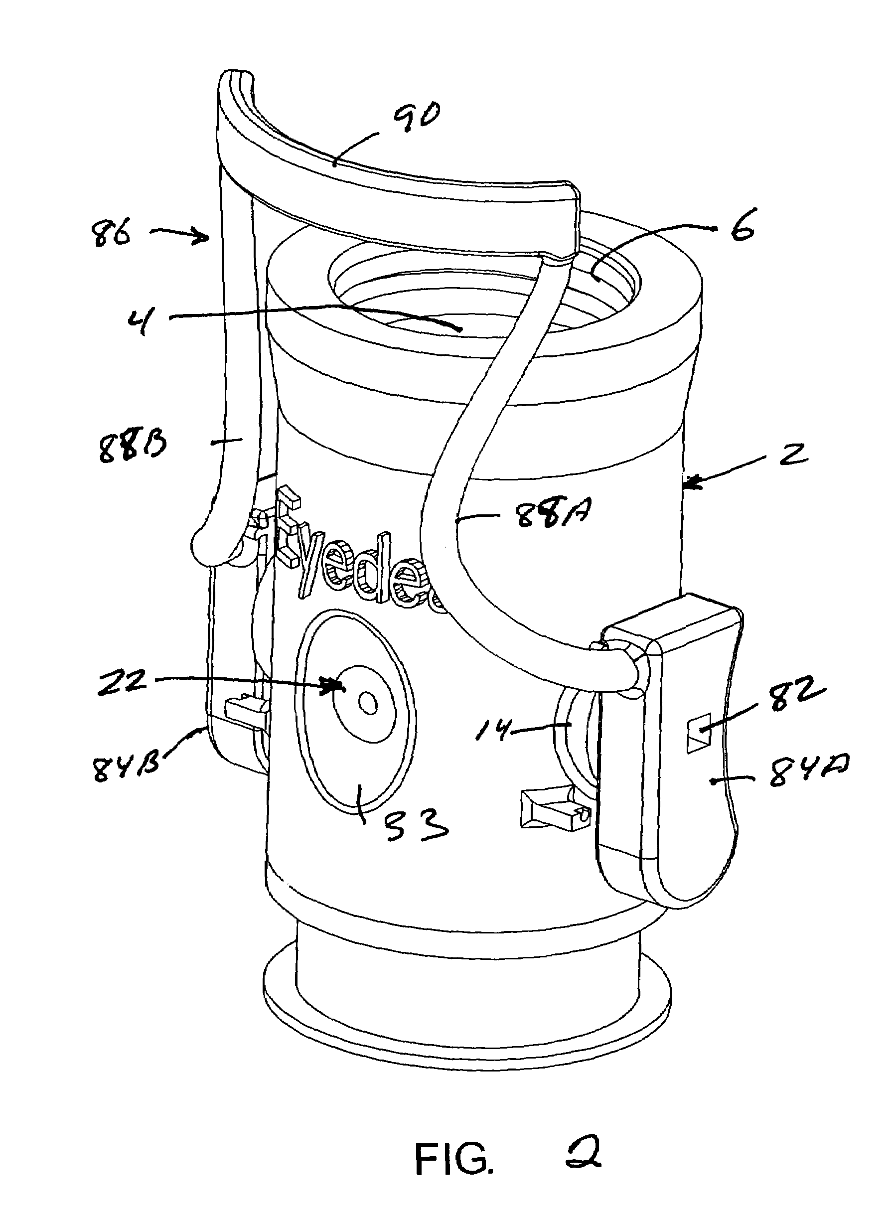 Ophthalmic fluid dispenser