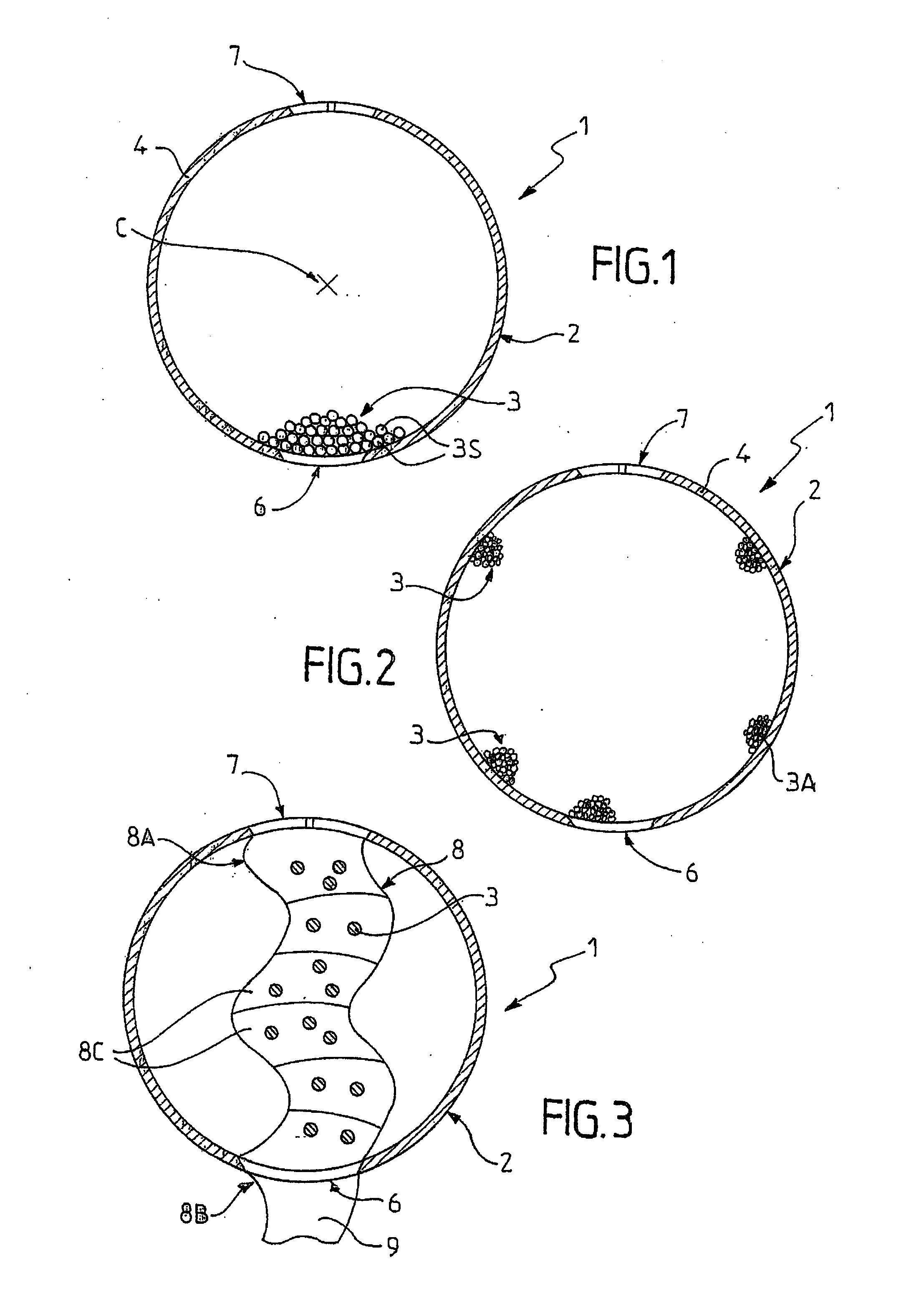 Ballasted Intragastric Balloon, Use Of An Absorbing Body And/Or Heavy Solid Bodies To Form A Ballast Inside Such A Balloon