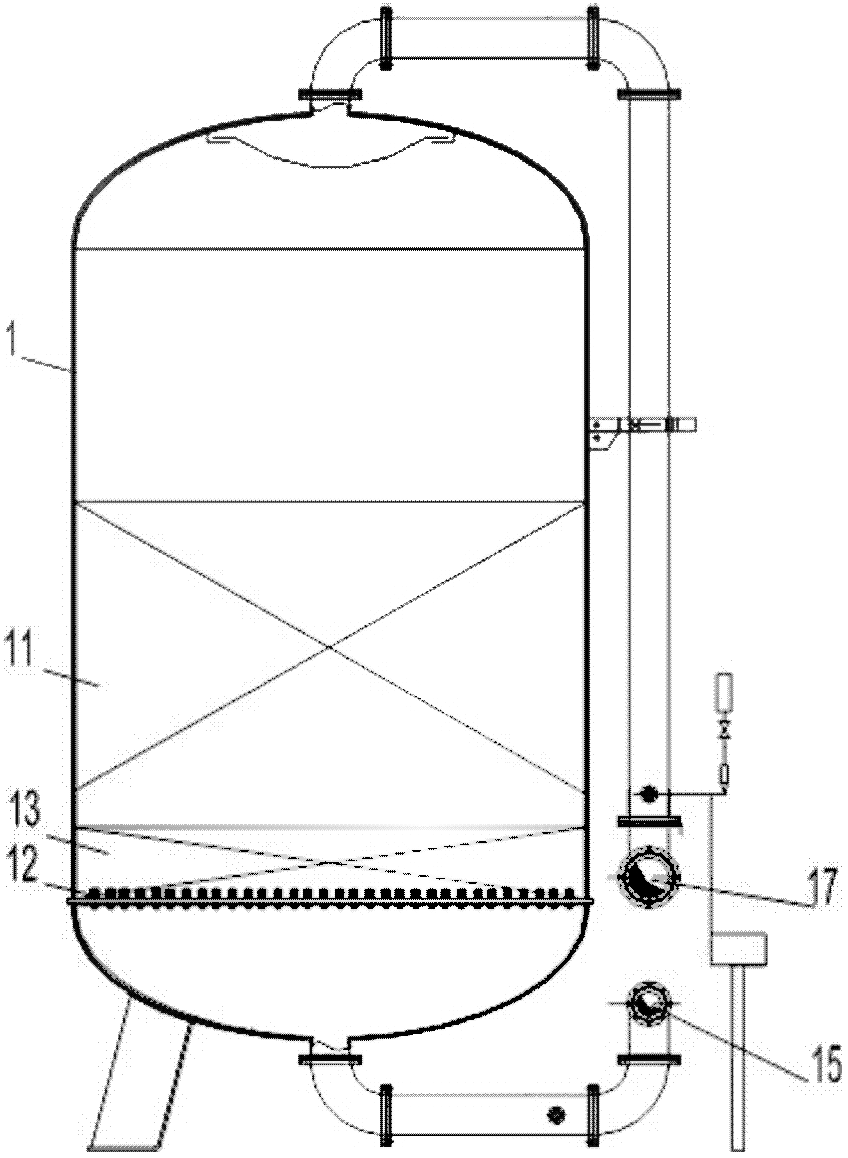 Perforated-plate-water-cap activated carbon filter with activated carbon powder leakage prevention function