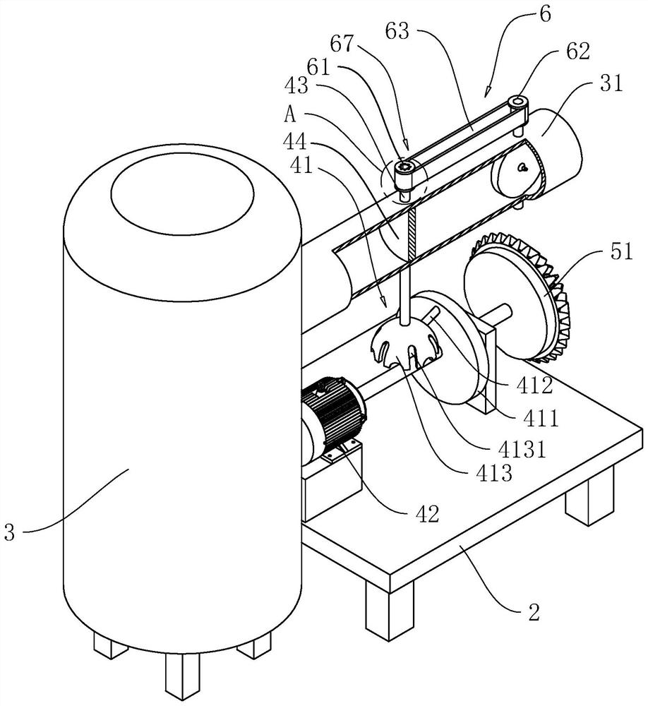 Explosion-proof gas storage tank for chemical gas storage