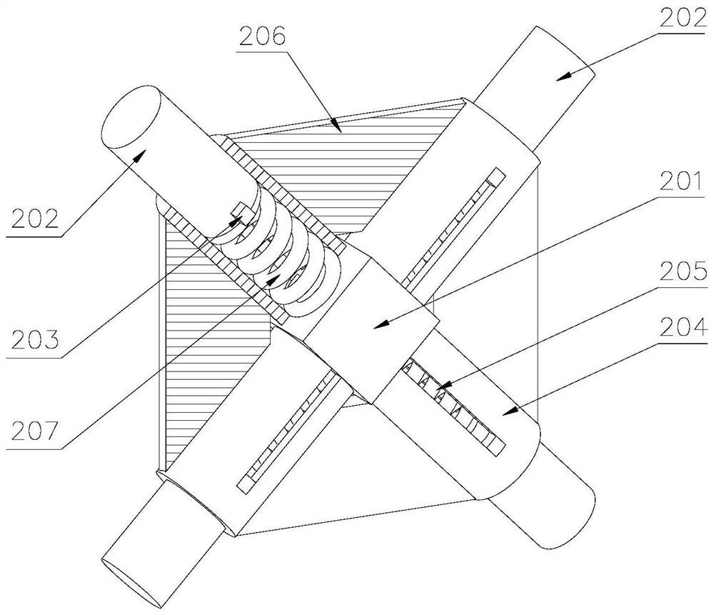 Power transmission and transformation line interval maintaining device