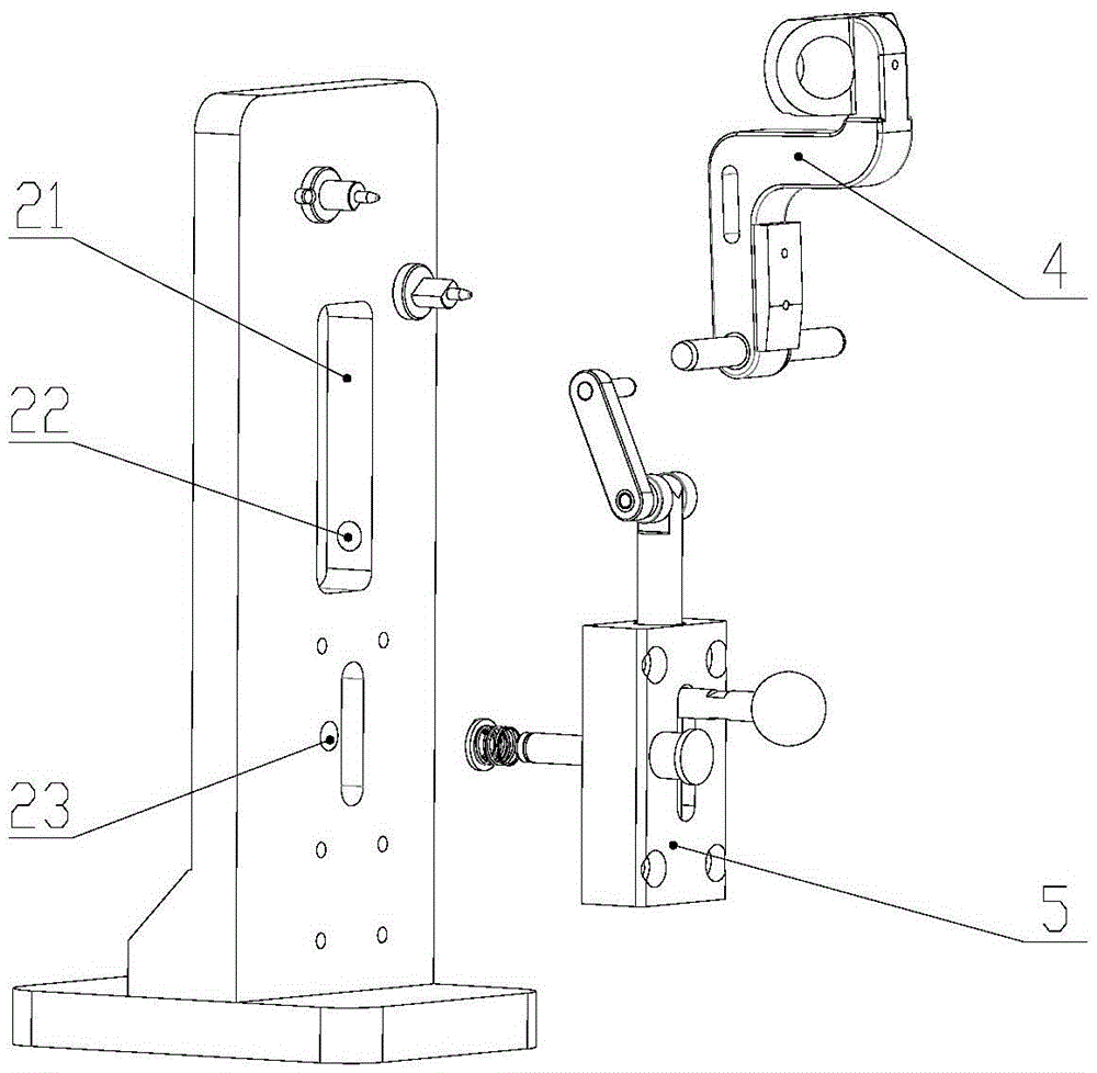 A clamp with self-locking function