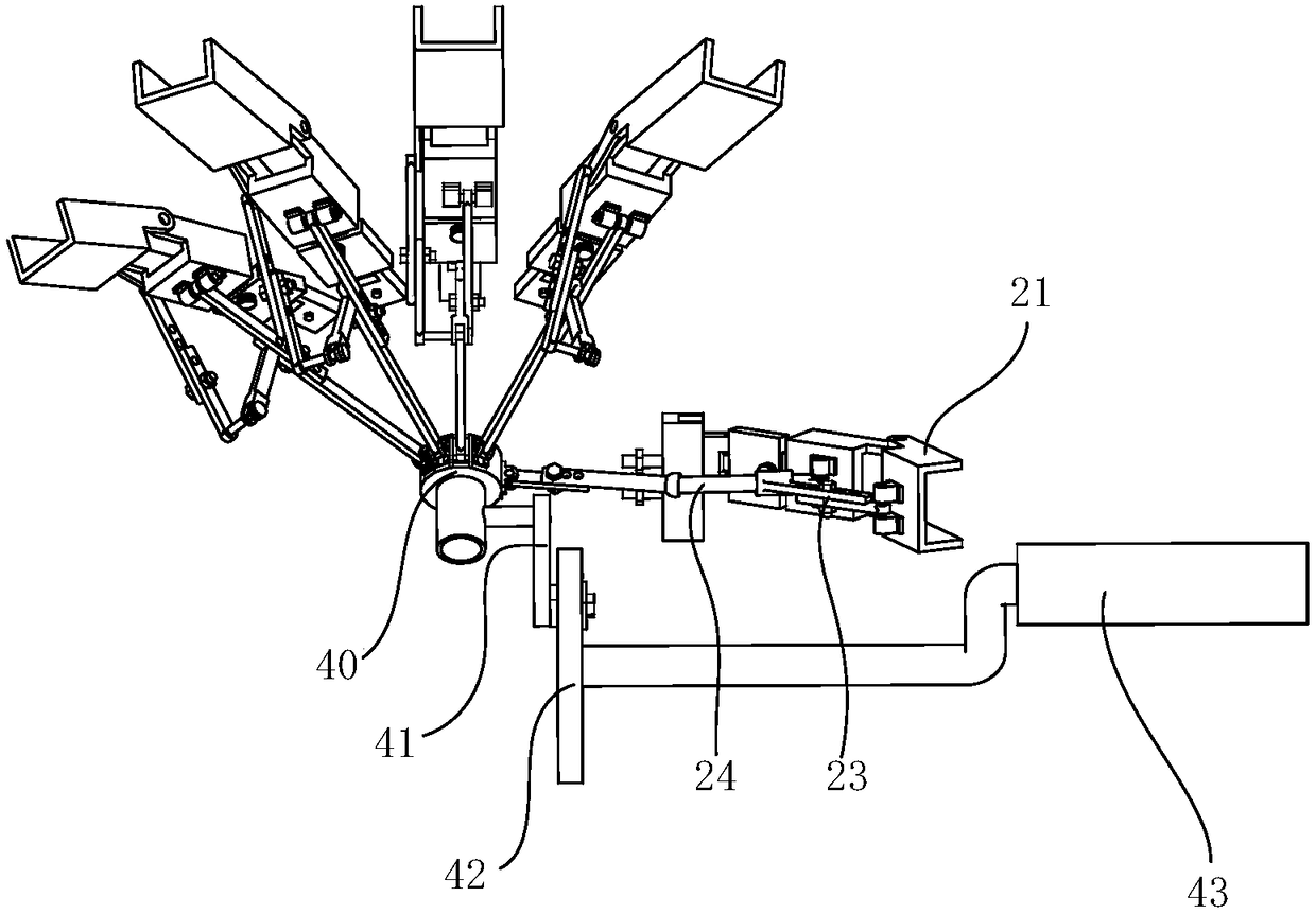 Finger function rehabilitation device based on space mechanism