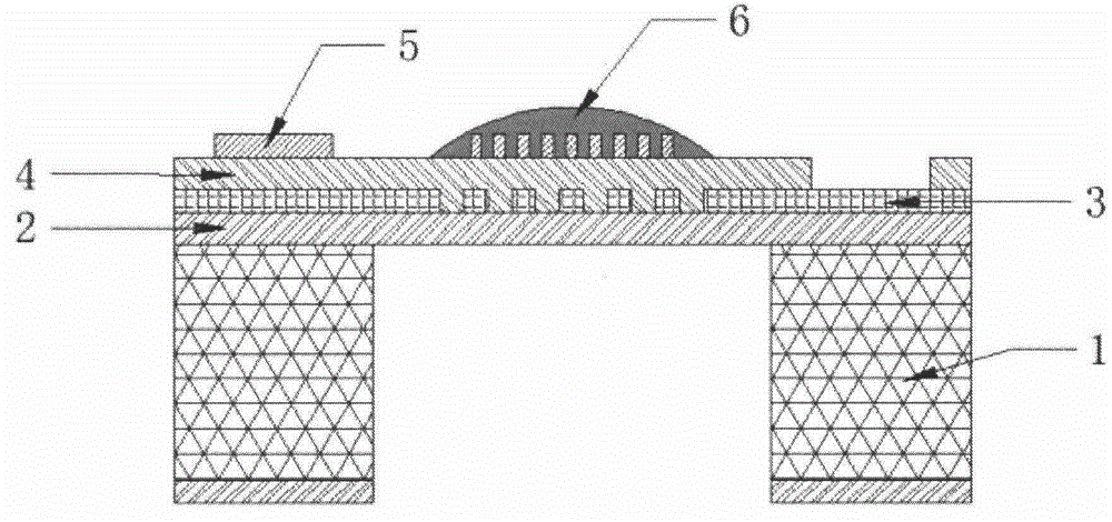 MEMS metal-oxide semiconductor gas sensor and manufacturing method thereof