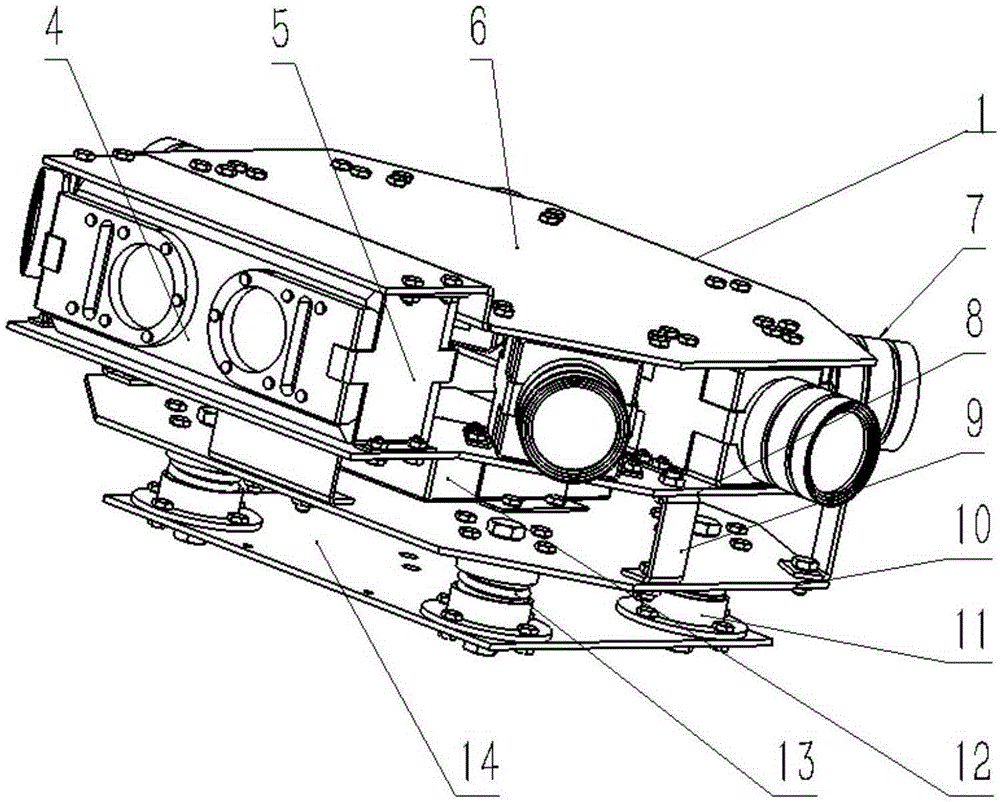 Spider-imitating multi-foot robot platform