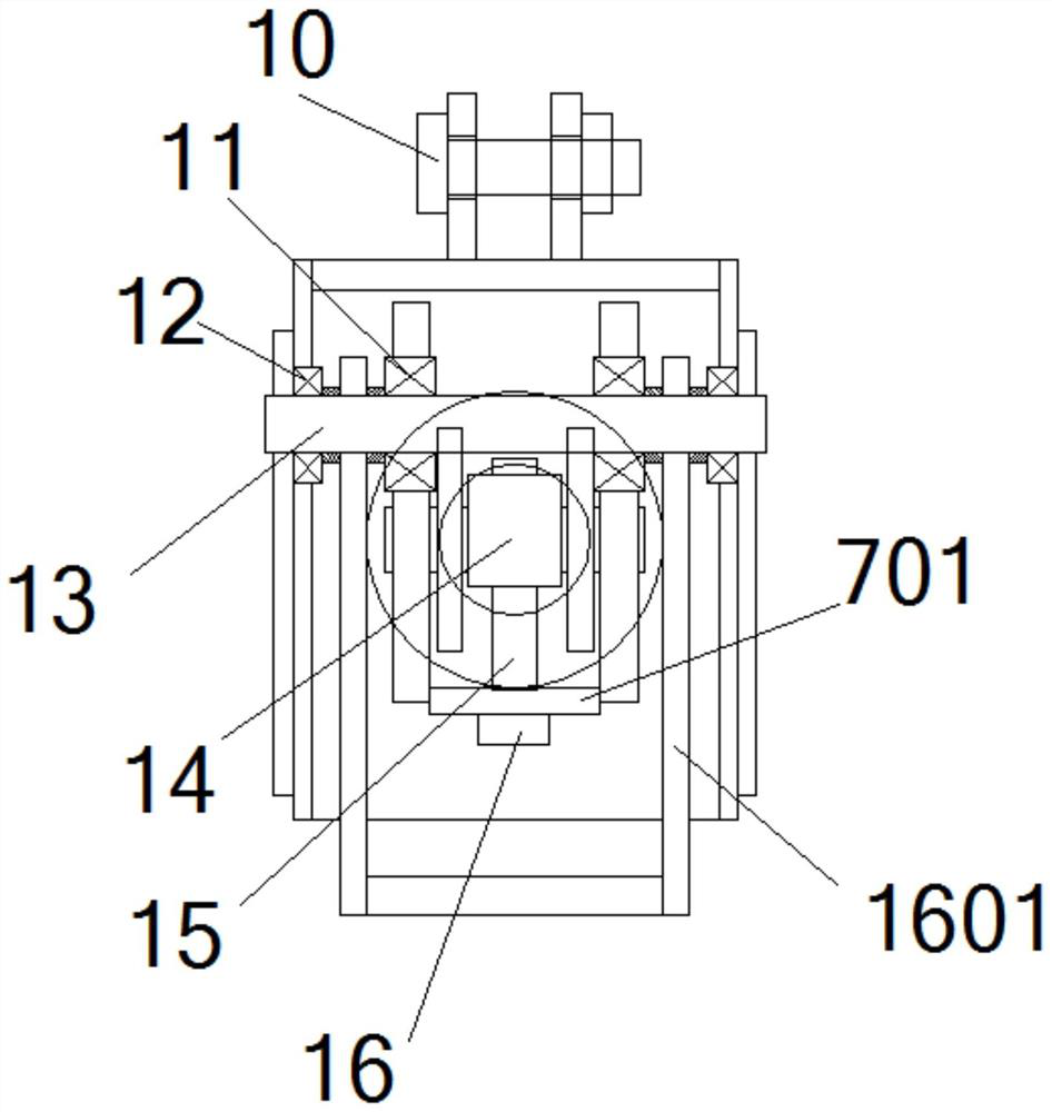 Low constant-force disc spring support hanger