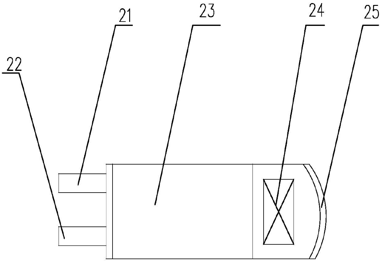 Cold evaporation sterilization device