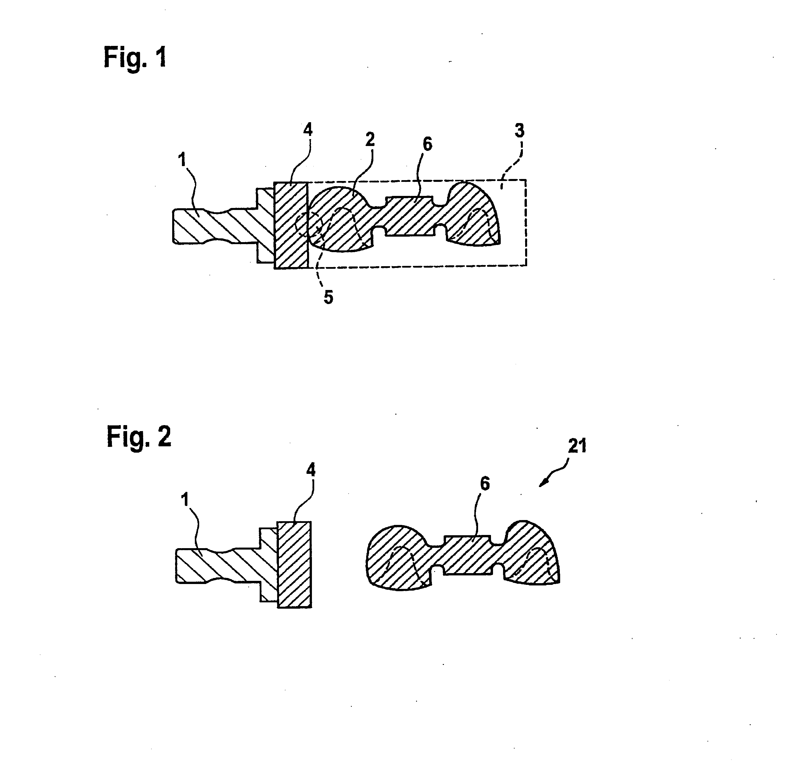 Method for production of a dental fitting body