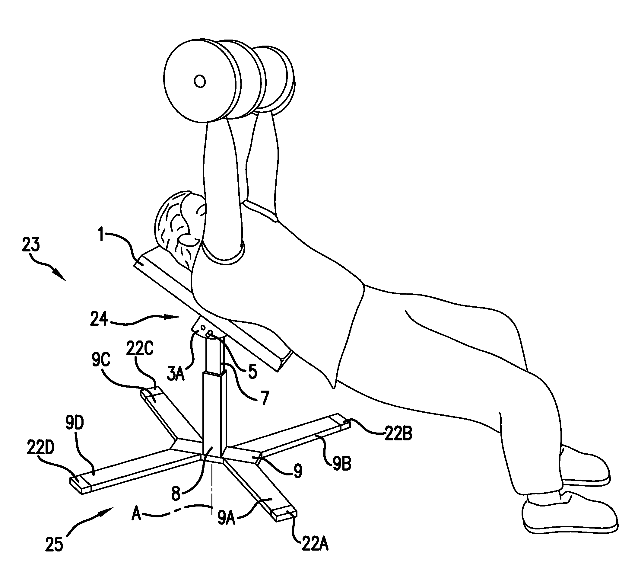 Training bench