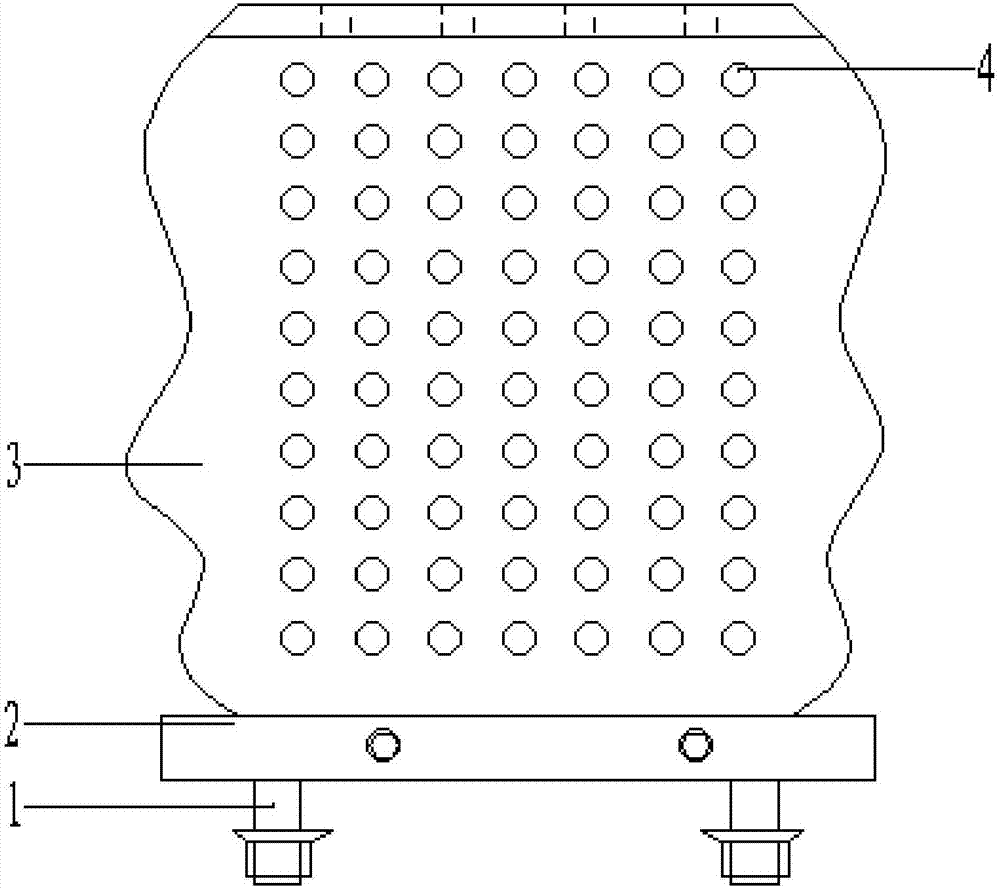 Barrel plating anode electrolytic plate with novel structure