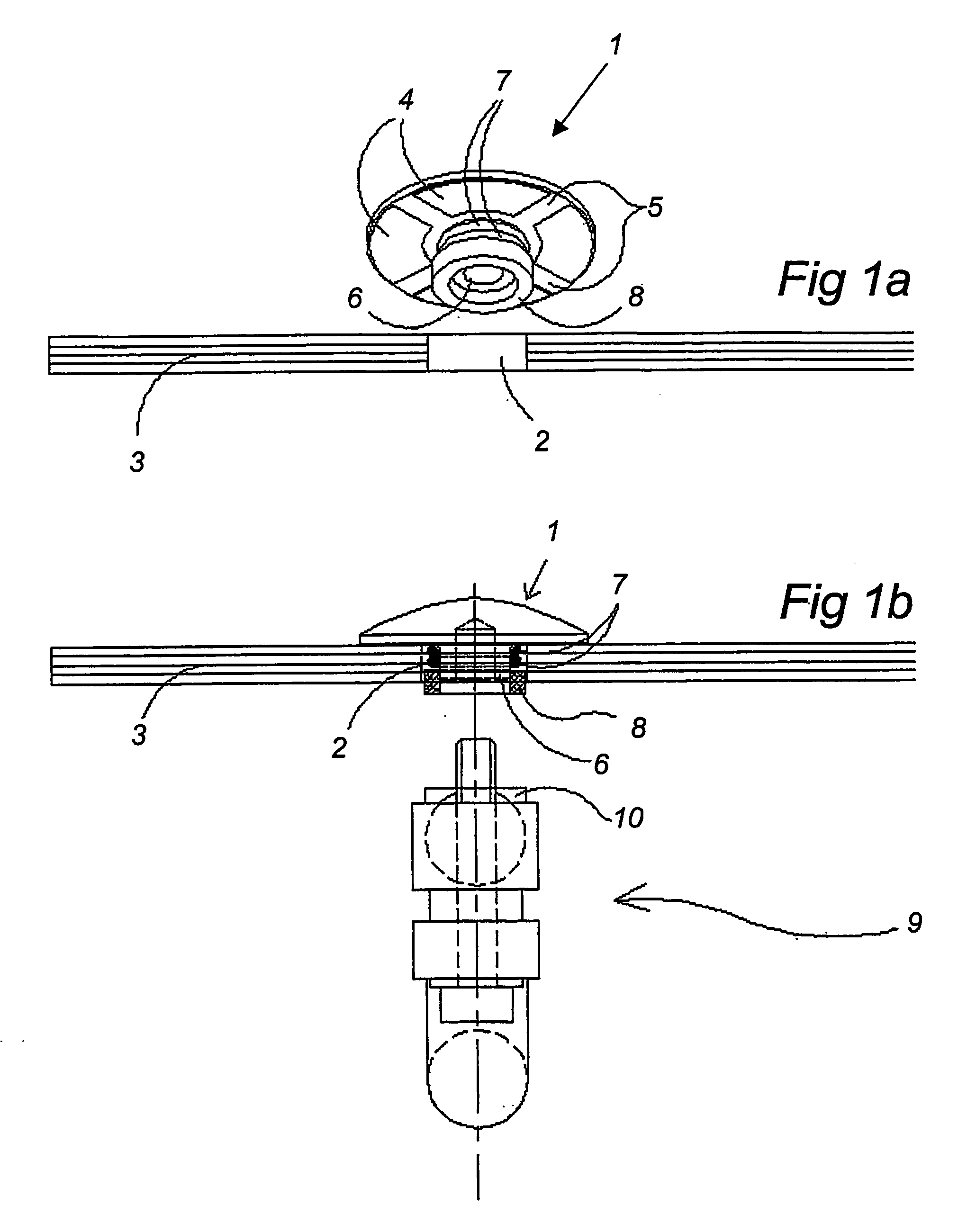 Internal Glass Holder