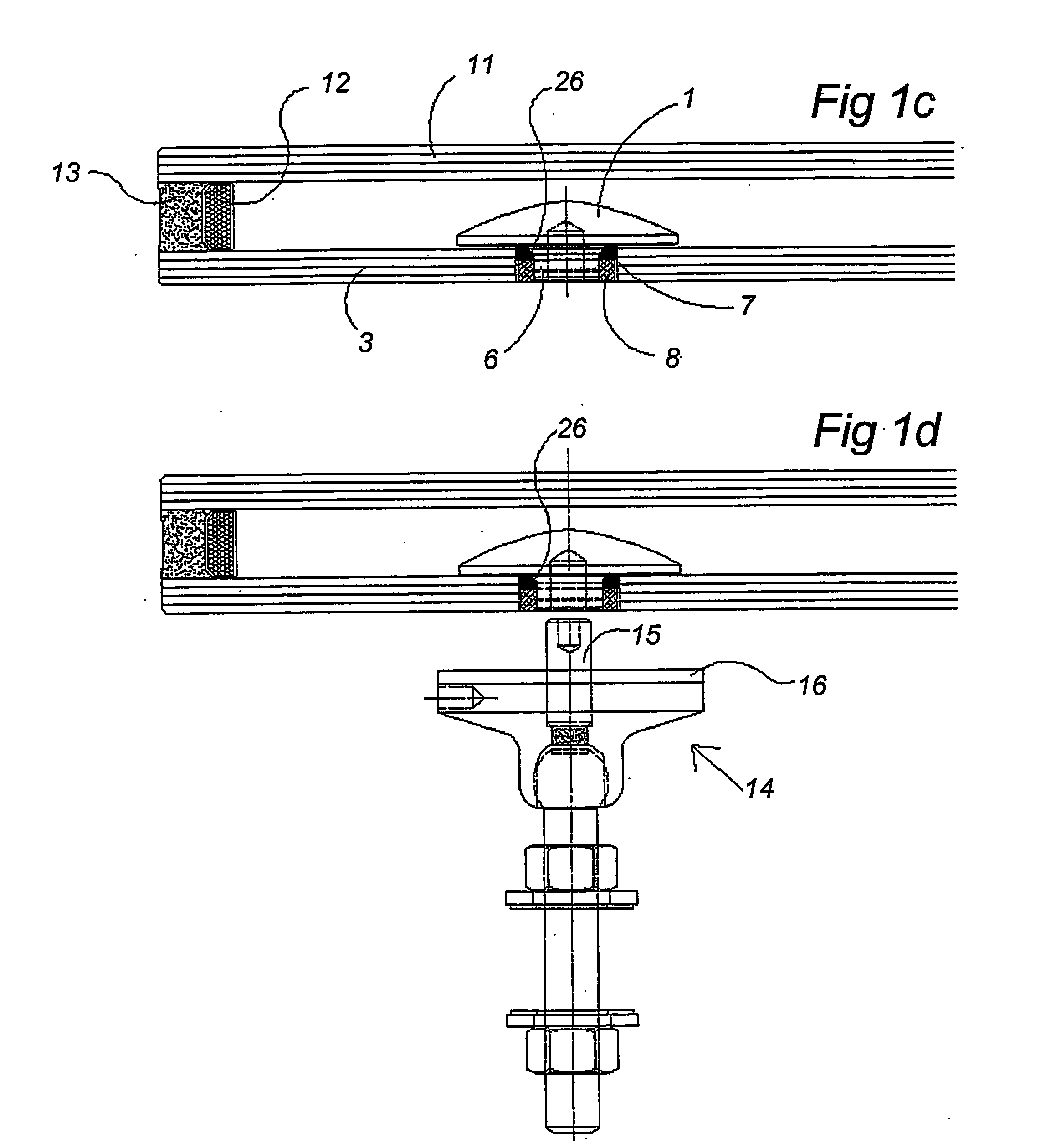 Internal Glass Holder