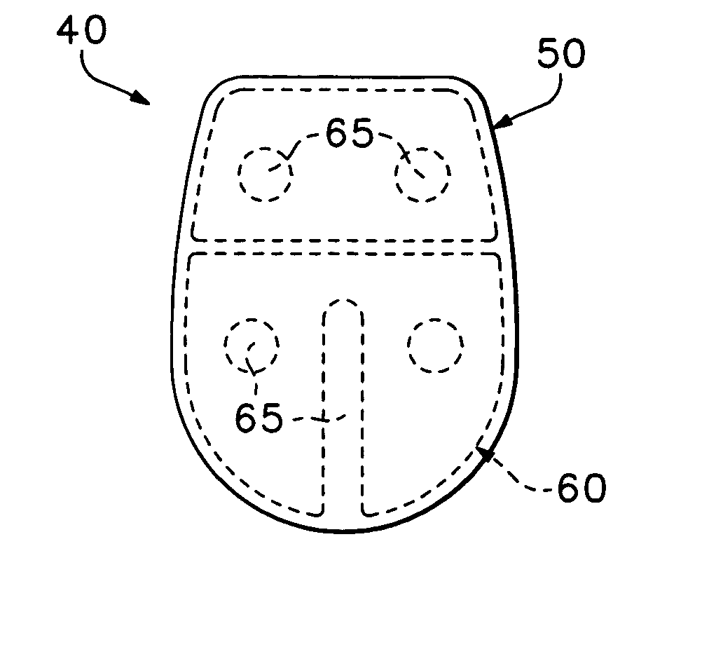 Flexible fluid-filled bladder for an article of footwear