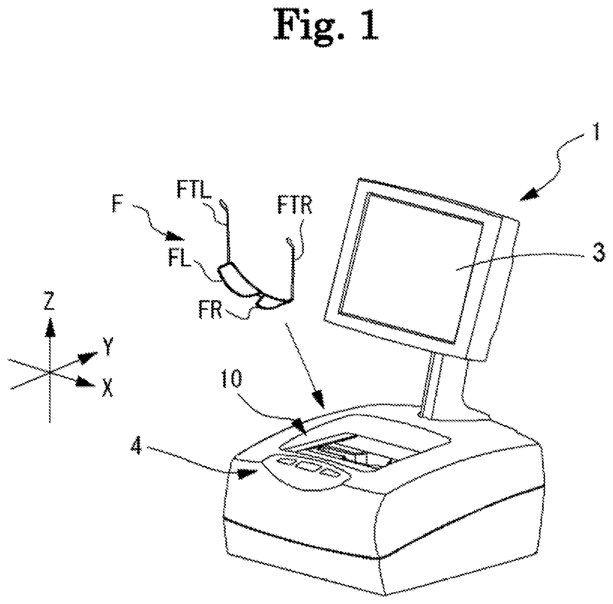 Eyeglass frame shape measurement device and lens processing device