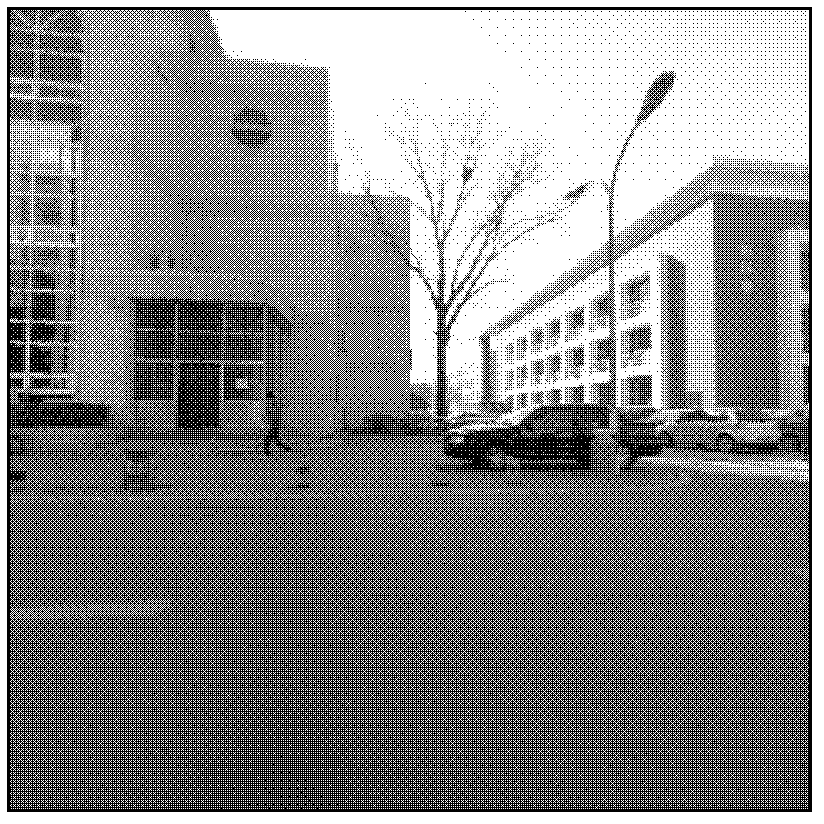 Video motion estimating method based on clustering statistics