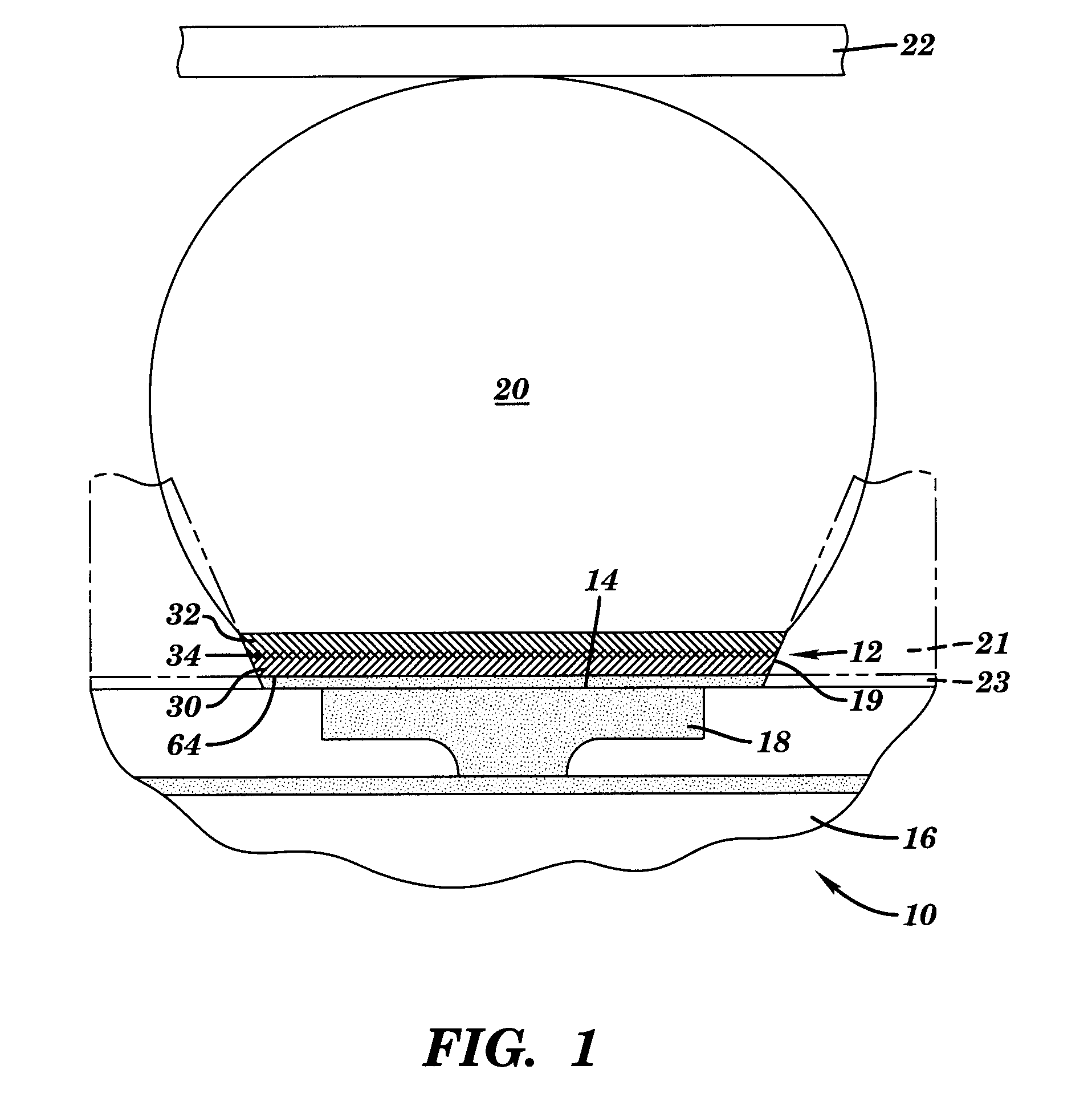 Barrier for interconnect and method