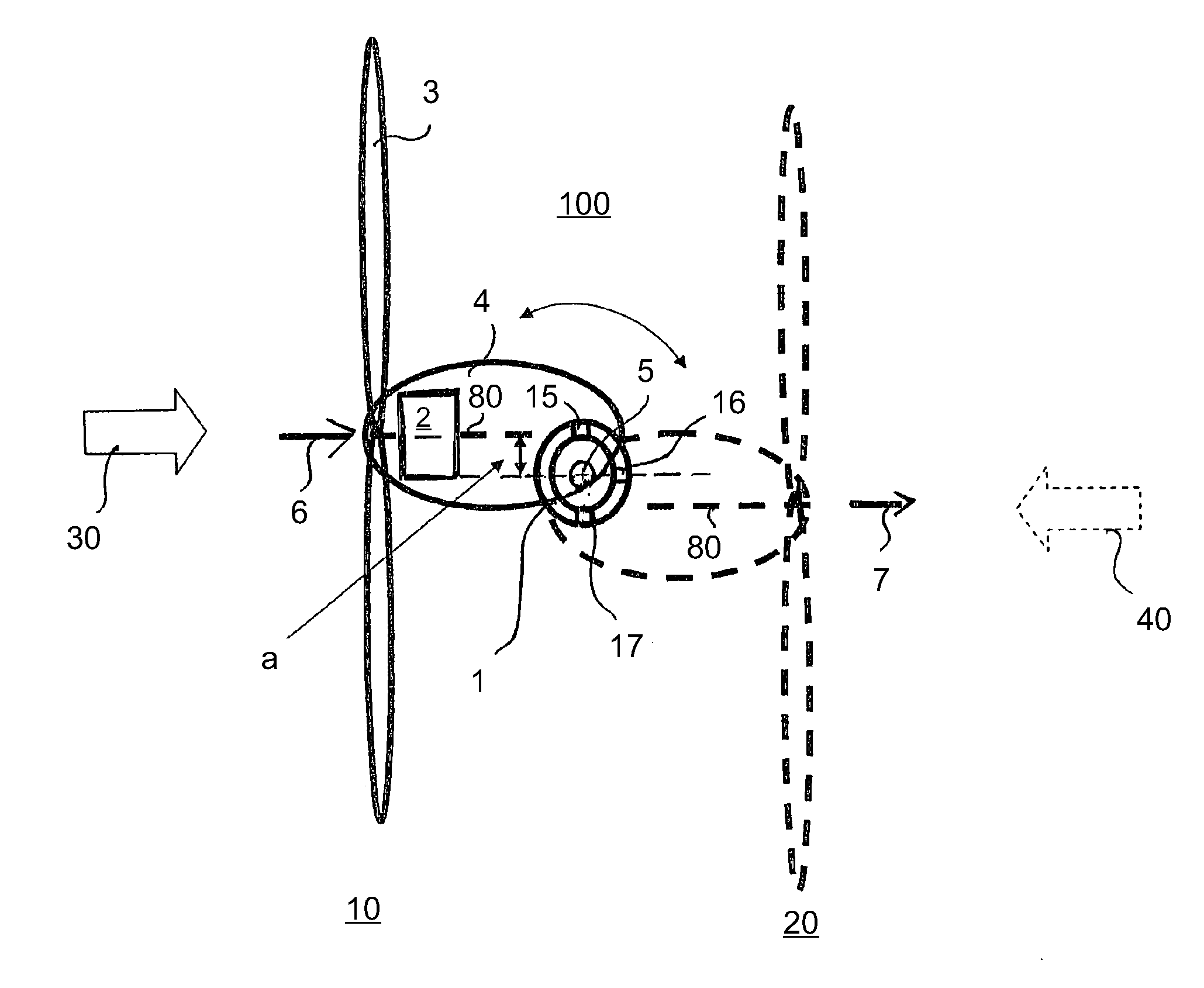 Underwater power station and method for operating an underwater power station