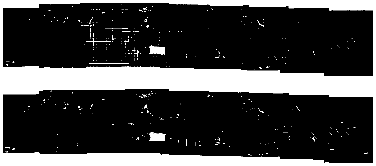 Grid-optimization-based registration method for panoramic image splicing